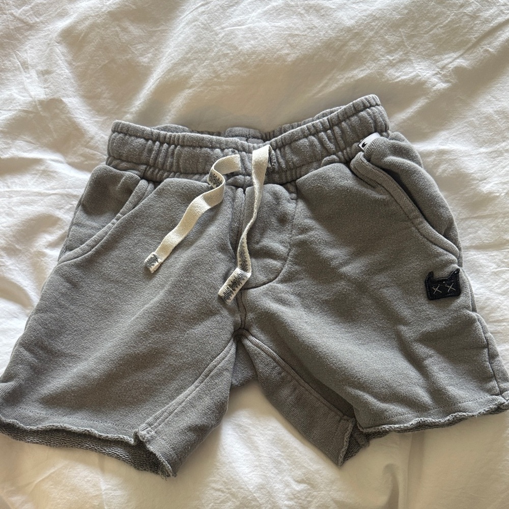 Munster Gray Kids Sweat Shorts with Drawstring